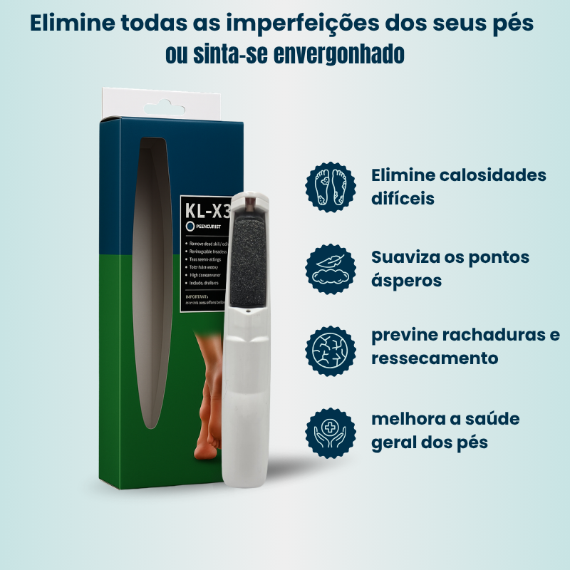 PéSuave™ Lixadeira Elétrica