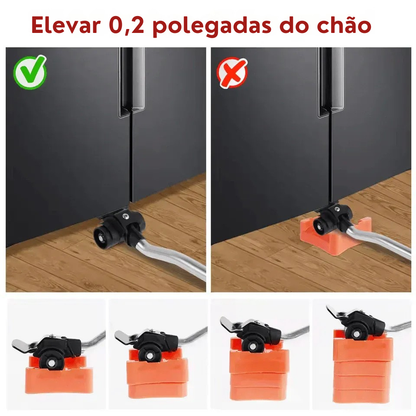 Transportador de móveis para cargas pesadas