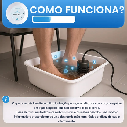 Healifeco Spa Iónico para Pés