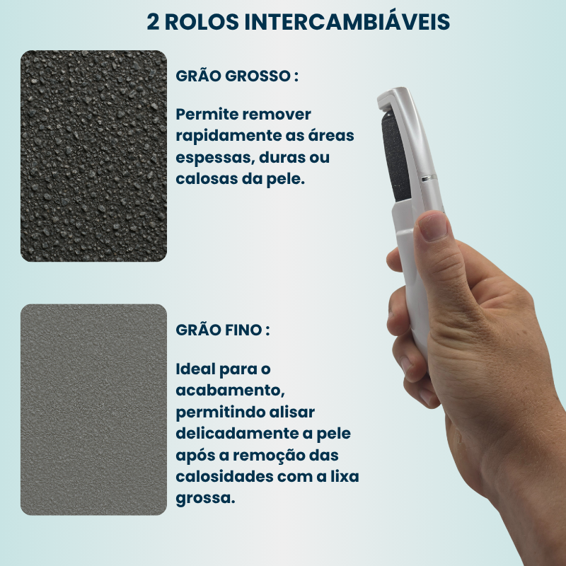 PéSuave™ Lixadeira Elétrica