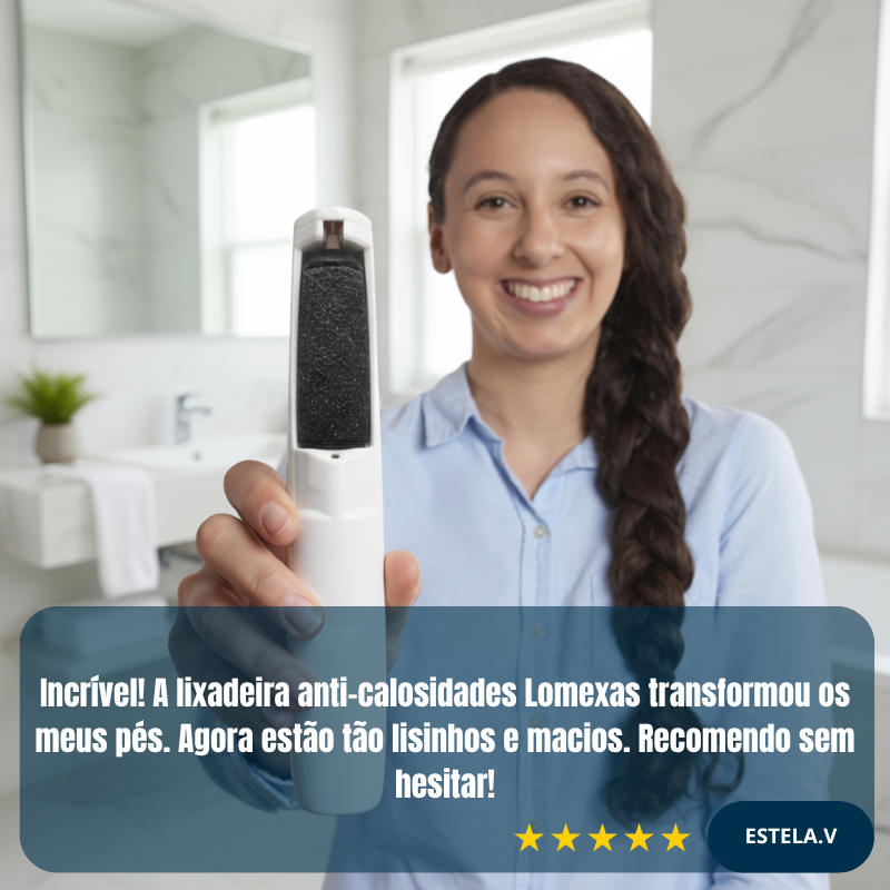 PéSuave™ Lixadeira Elétrica