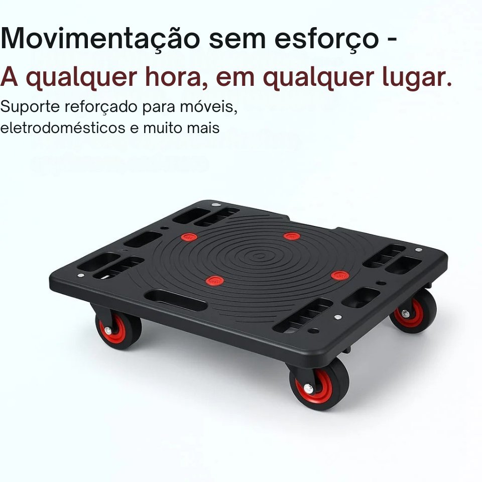 Transportador de móveis para cargas pesadas