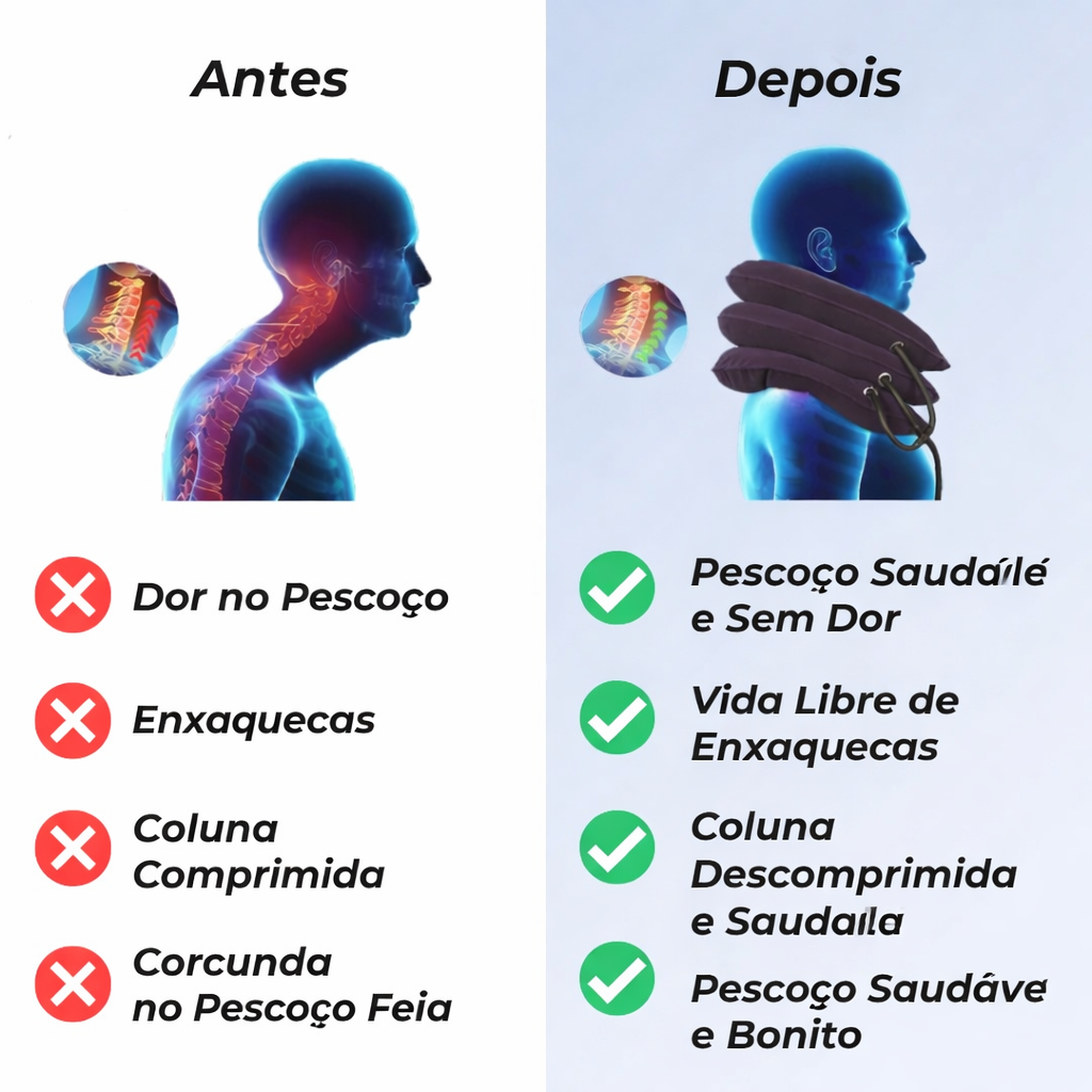 Aparelho de alongamento do pescoço