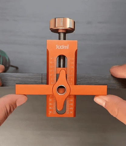 Gabarito de montagem para portas de armário 2 em 1